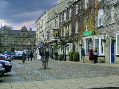 Leyburn town centre